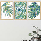BOTANICAL Set of 3 Art PRINTS from Original Watercolour Print