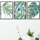 BOTANICAL Set of 3 Art PRINTS from Original Watercolour Print