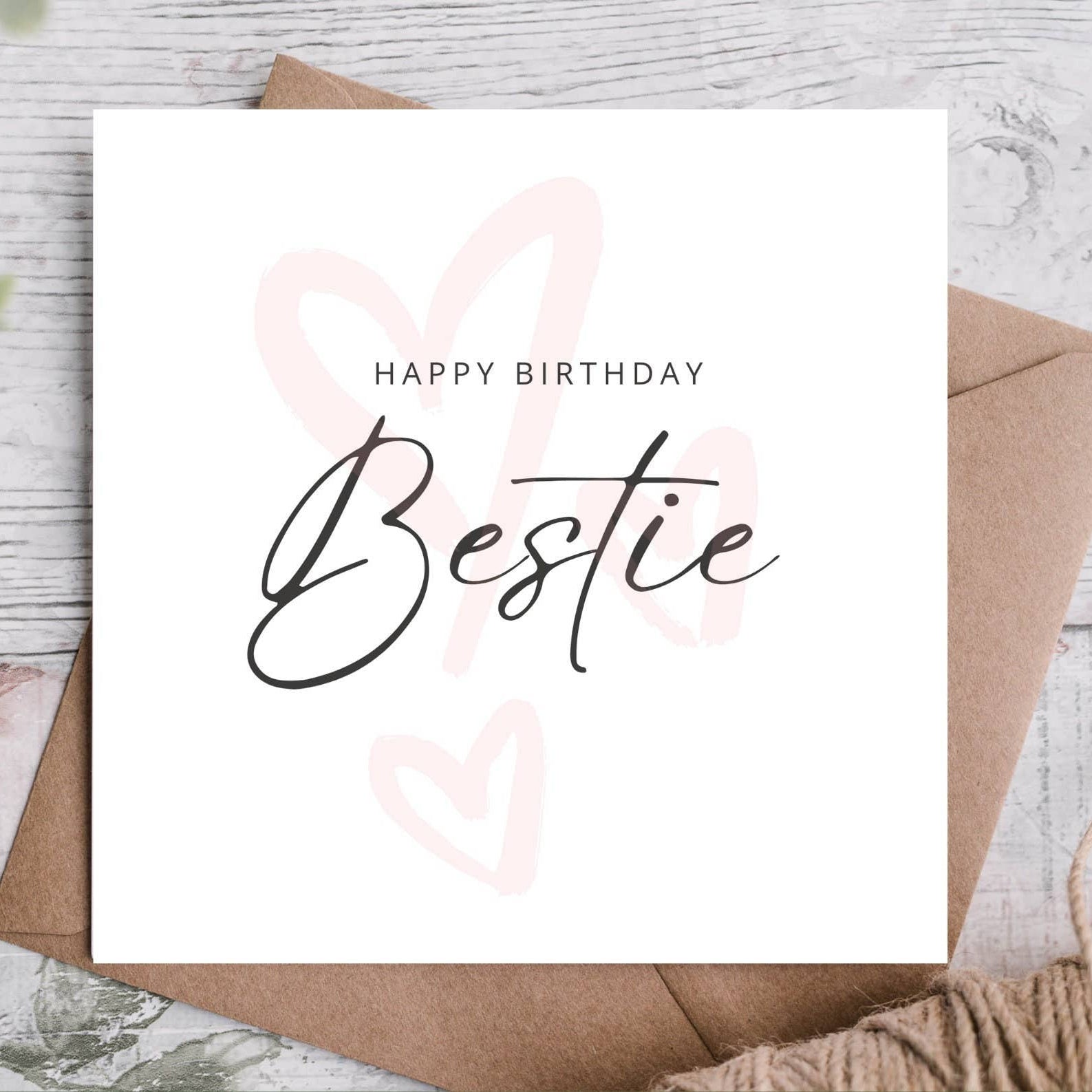 Birthday Card for Bestie