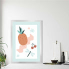 Boho Kitchen Pastels Pink Blue Poster No 2
