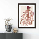 Contemporary Fashion Sketch Woman Poster No 5