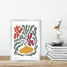 Contemporary Boho Floral Poster No 2 Botanical
