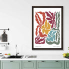 Contemporary Boho Floral Poster No 3 Botanical