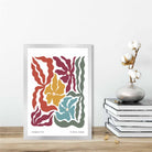 Contemporary Boho Floral Poster No 3 Botanical