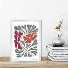 Contemporary Boho Floral Poster No 4 Botanical