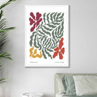 Contemporary Boho Floral Poster No 6 Botanical