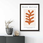 Henri Matisse Floral Galerie Poster in Orange