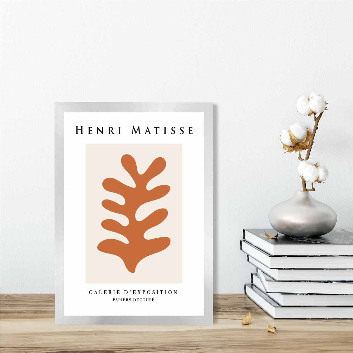 Henri Matisse Floral Galerie Poster in Orange