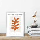 Henri Matisse Floral Galerie Poster in Orange