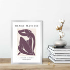 Henri Matisse Female Nude Poster in Purple