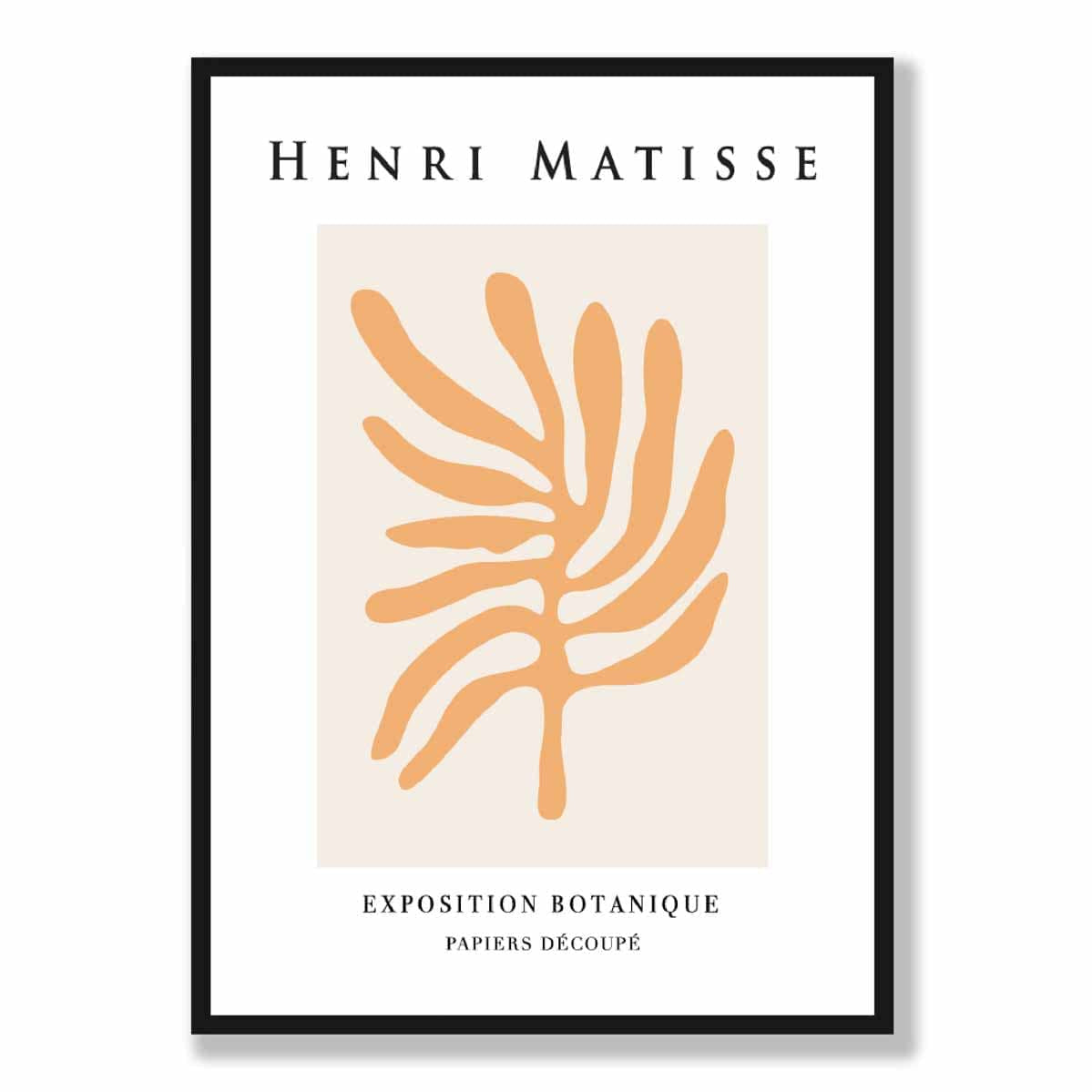 Henri Matisse Floral Galerie Poster in Yellow