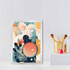 Abstract Colourful Pastel Floral Art Print No 2