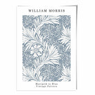 William Morris Blue Marigold Art Print