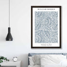 William Morris Blue Larkspur Art Print
