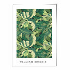 William Morris Acanthus in Bright Green Art Print