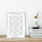 William Morris Grey Marigold Art Print