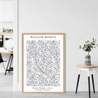William Morris Grey Willow Bough Art Print
