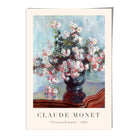 Claude Monet Crysanthemums Wall Art Print