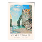 Claude Monet The Cliffs at Etretat Wall Art Print