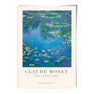Claude Monet Water Lillies Wall Art Print