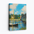 Claude Monet The Bridge at Argenteuil Canvas Art Print