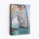 Claude Monet The Manneporte near Etrerat Canvas Art Print