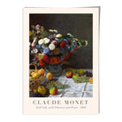Claude Monet Flowers and Fruit Wall Art Print