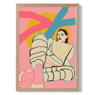 La Mode Styled In Pink Art Print Wall Art Print