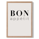 Bon Appetit Kitchen Quote Art Print Wall Art Print