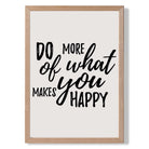 Do More of Quote Art Print Wall Art Print