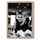 Audrey Hepburn at Tiffany's Art Print Wall Art Print