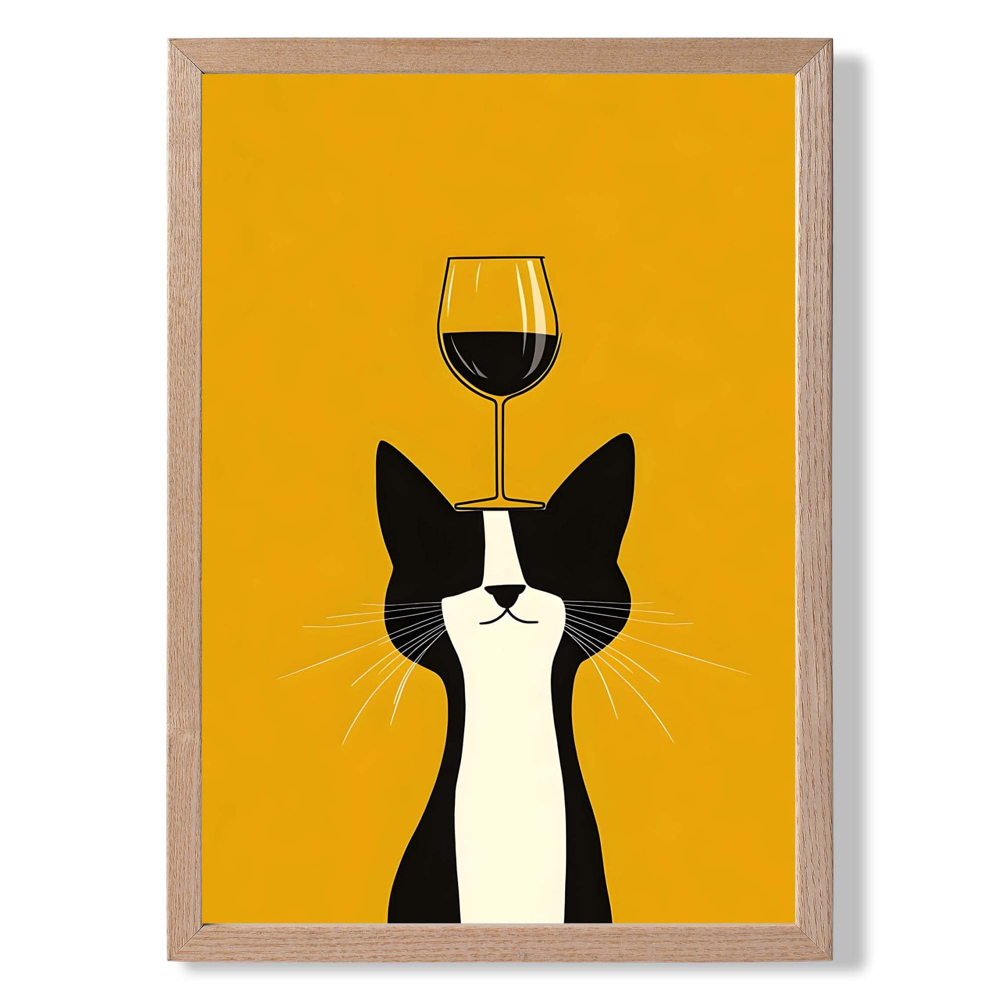 Wine Time Kitchen Art Print Wall Art Print
