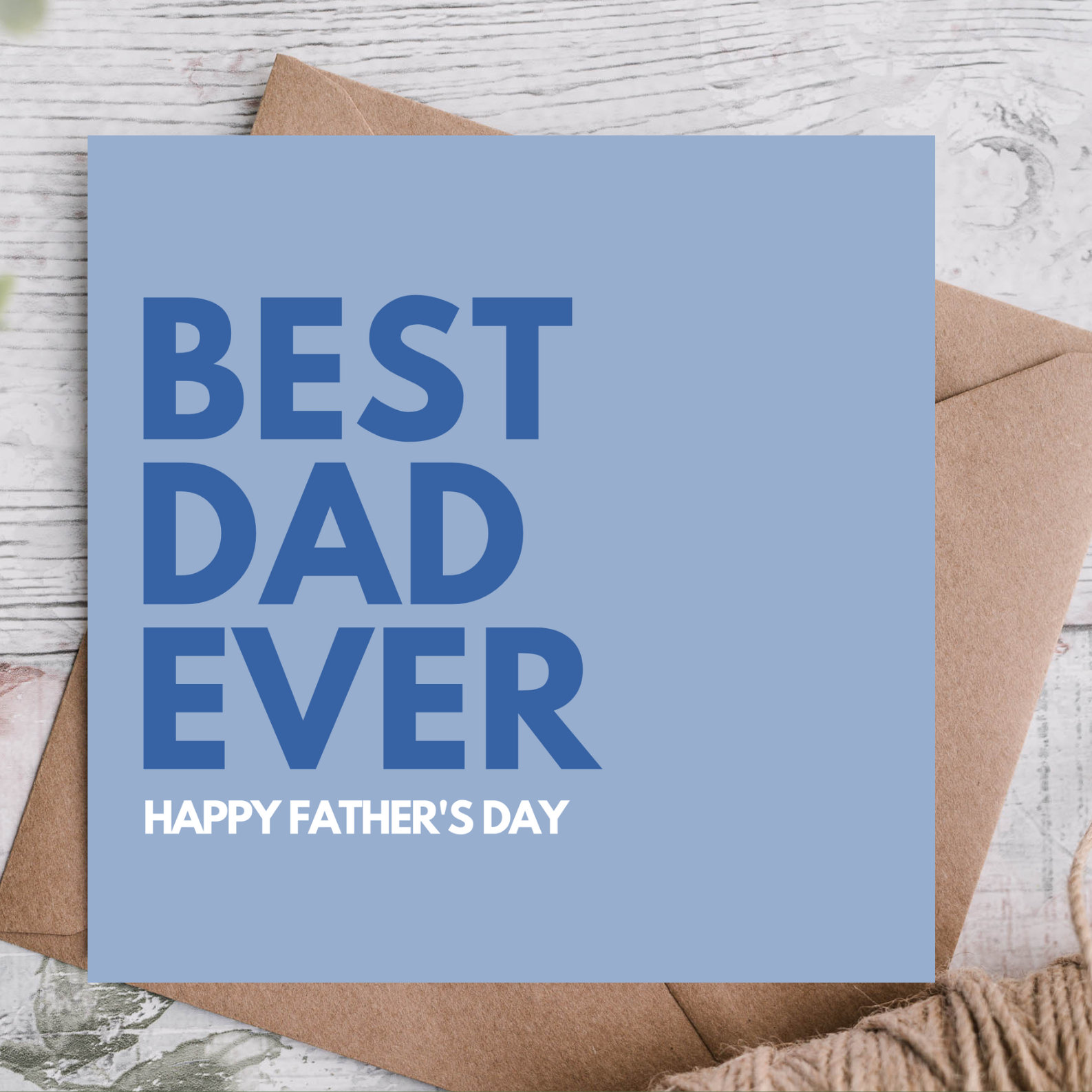 Best Dad Ever | Fathers Day Card | ARTZE GIFTS UK