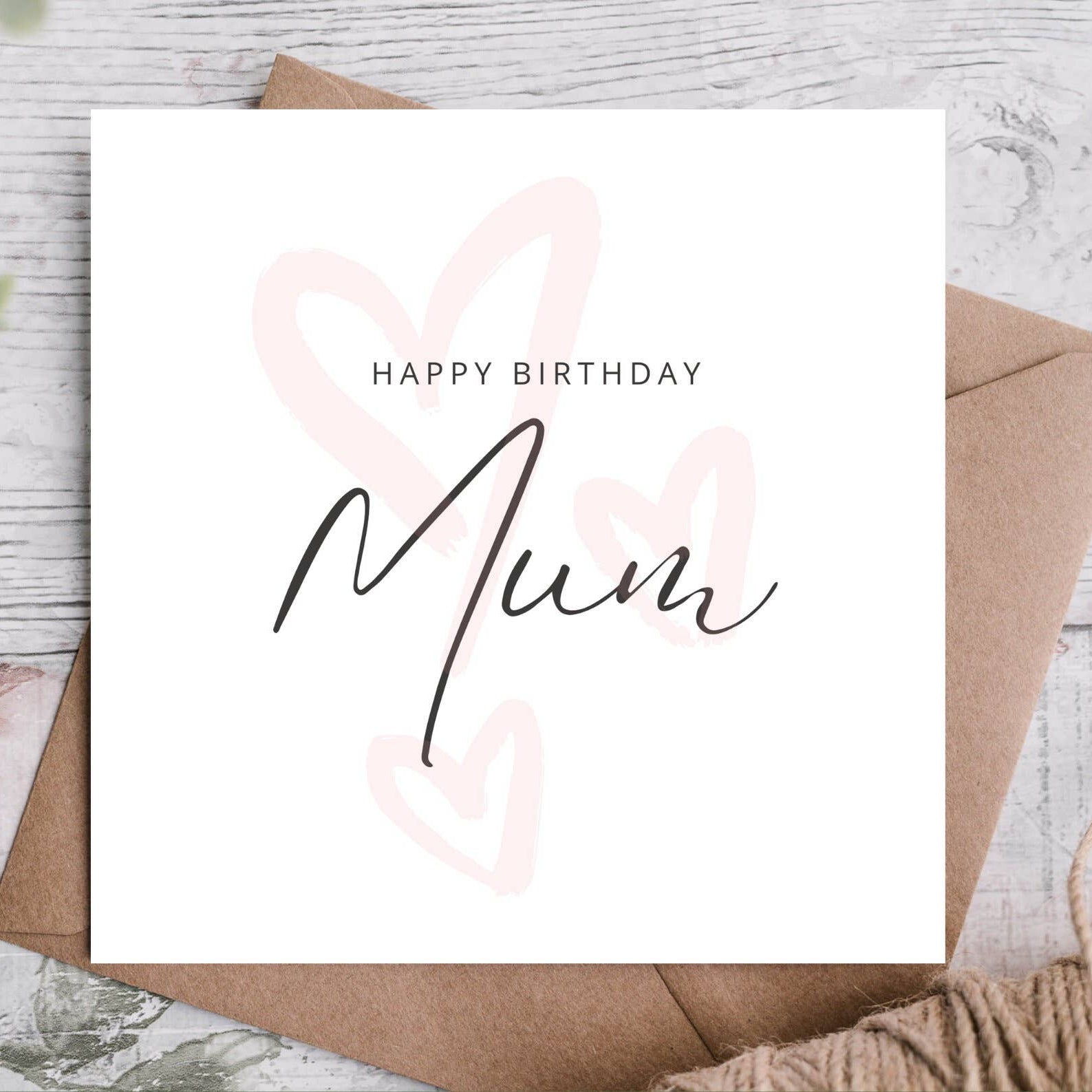 Birthday Card for Mum