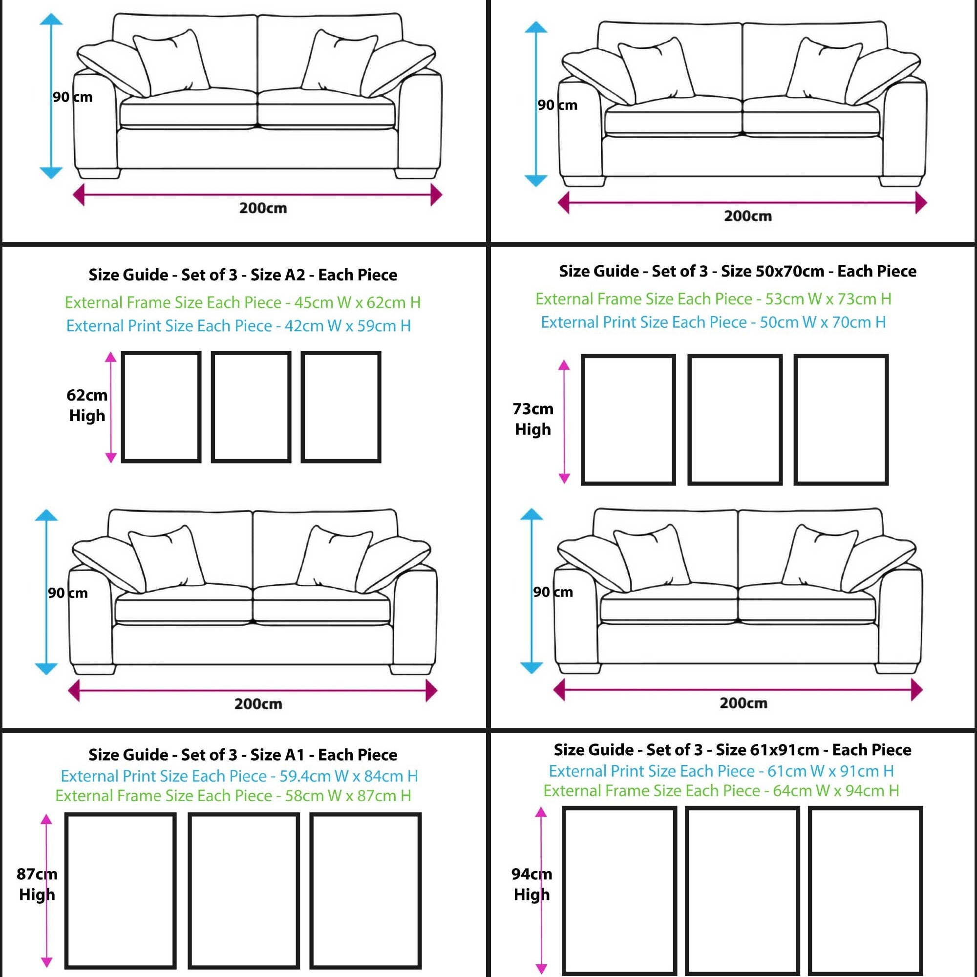 Set of 3 Vintage Tropical Flowers Botanical Wall Art / Temple of Flora / Framed Prints / Posters / 420