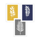 Set of 3 Tropical FERN Wall Art Prints
