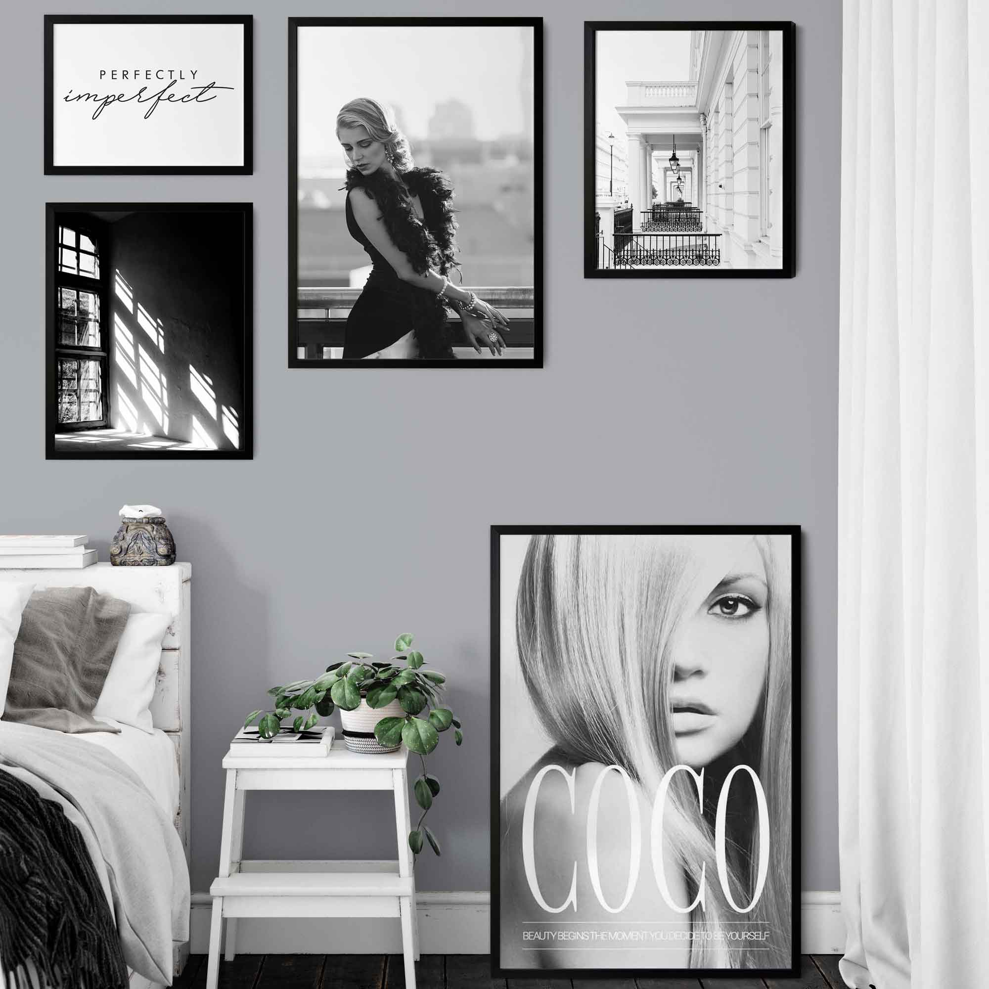 Perfectly Imperfect Quote Poster