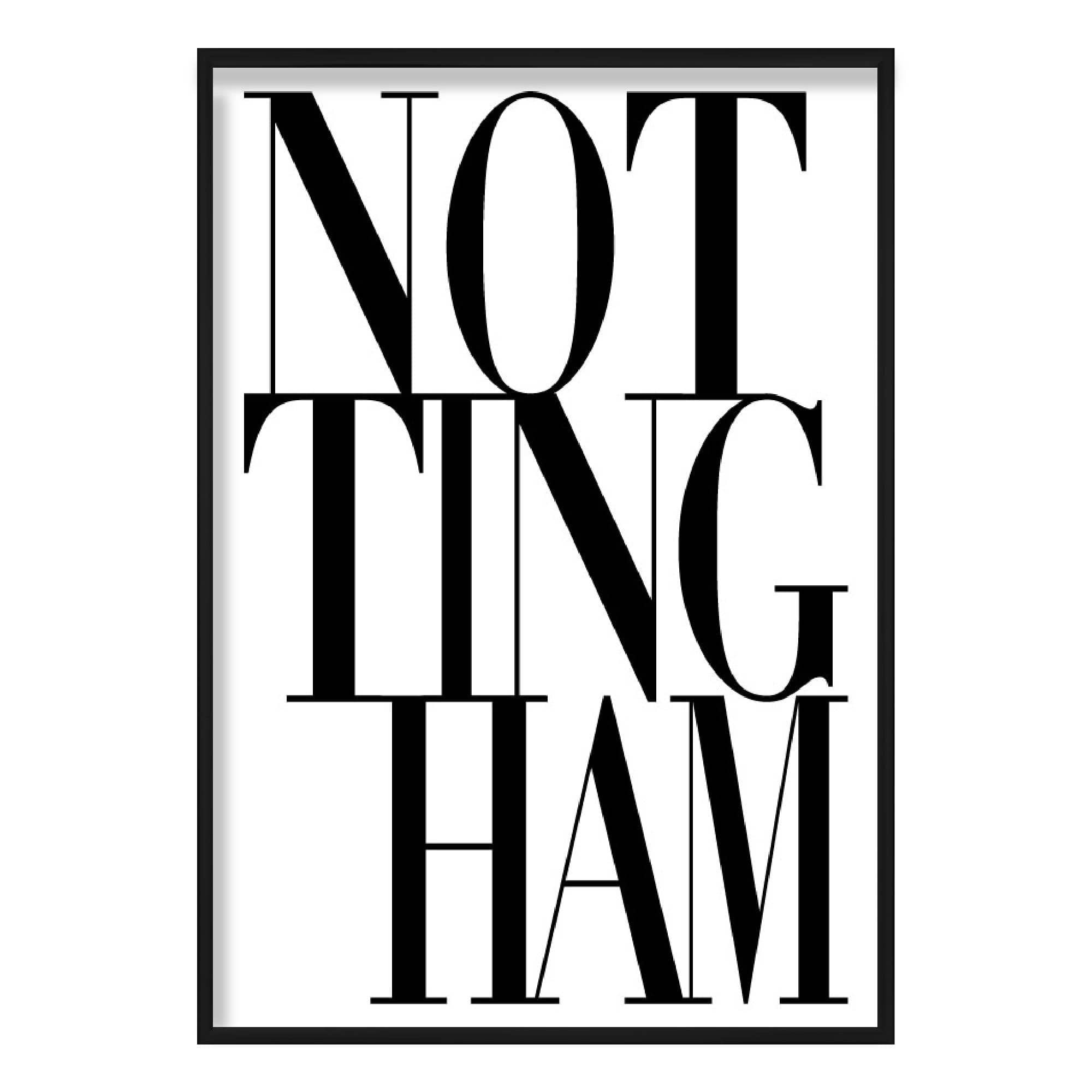 Nottingham Print
