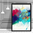Abstract Colourful Abstract Graffiti No 3 Art Print