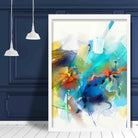 Abstract Colourful Abstract Graffiti No 2 Art Print