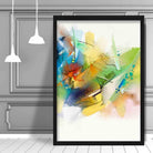 Abstract Colourful Abstract Graffiti No 1 Art Print