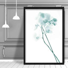 Freesia Aqua Teal Photo Print