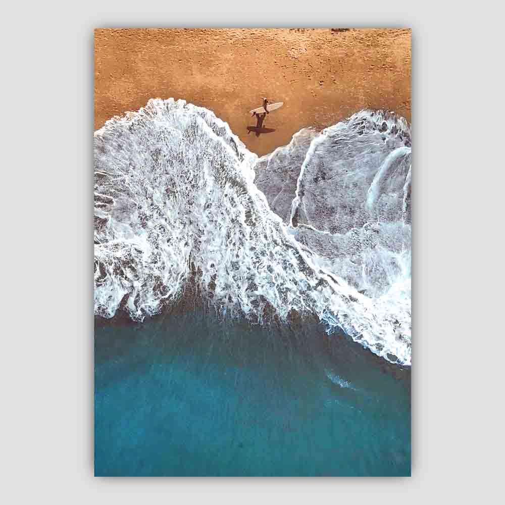 Sea and Surfer Photo Print