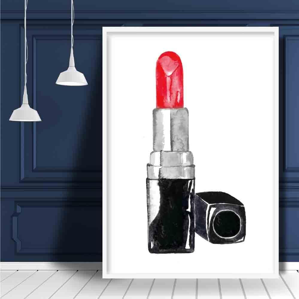Red Lipstick Poster