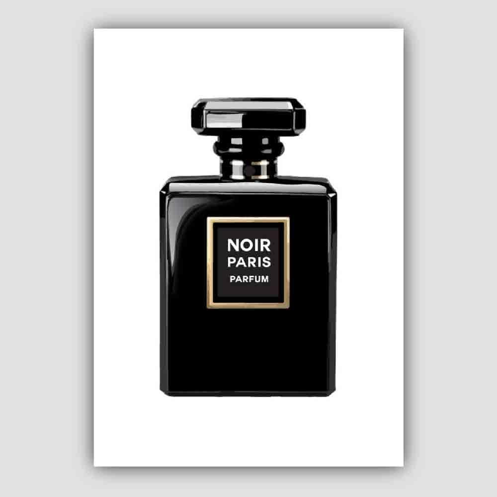 Black Perfume Noir Art Print Poster