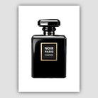 Black Perfume Noir Art Print Poster