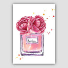 Pink Parfum and two Peonies Perfume Poster 1