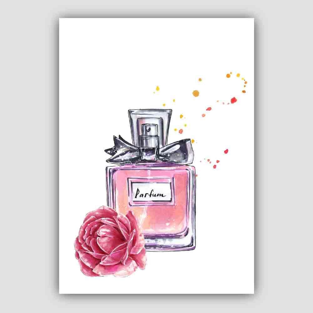 Pink Parfum with Peony Perfume Poster 3