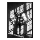 Angel in Window Shadow Photo Print