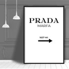 Marfa Print Poster